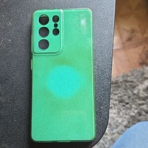 S21 Ultra Green Phone Case